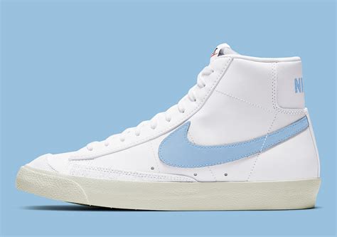 blue nike blazers|Nike Blazer low blue swoosh.